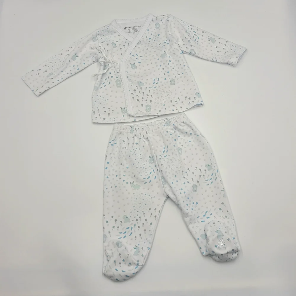 Babycottons baby boy Pima cotton bunny outfit size 3 months - Picture 2 of 6